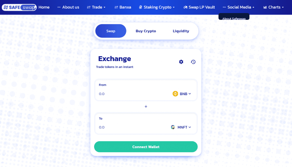 SafeSwap Online is added to the MemeBOT 3000 2 Screenshot 2022 02 14 at 01 16 52 %F0%9F%94%83 SafeSwap Online Decentralized Trading Platform 1